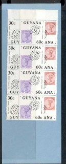 Guyana-1983-Stamp-Anniversary-Booklet-MUH