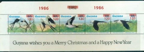 Guyana-1986-Xmas-Birds