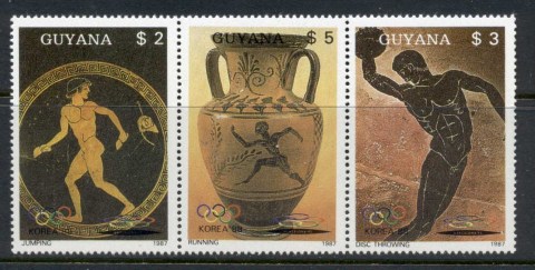 Guyana-1987-Summer-Olympics-Seoul-MUH