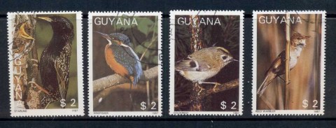 Guyana-1988-Birds-CTO