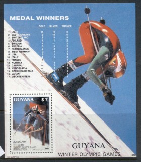 Guyana-1988-Winter-Olympics-Calgary-MS-MUH