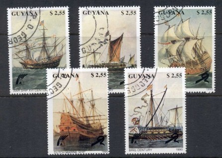 Guyana-1990-Sailing-Ships-CTO