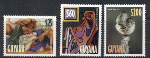 Guyana-1998-Picasso-paintings-MUH