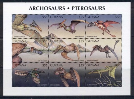 Guyana-1998-Prehistoric-Animals-2