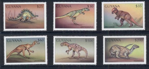 Guyana-1998-Prehistoric-Animals