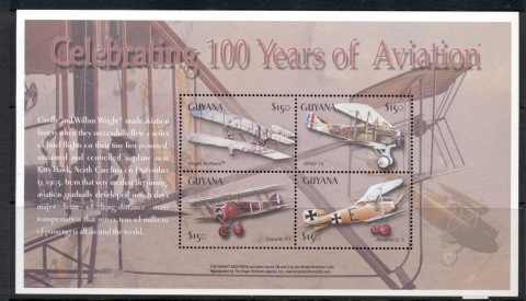 Guyana-2003-Celebrating-100-years-of-Aviation-MS-MUH