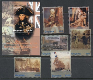 Guyana-2005-Battle-of-Trafalgar-Bicentenary