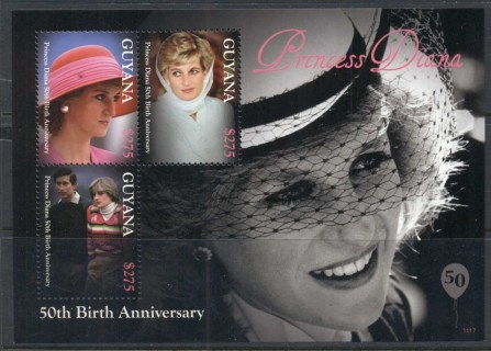 Guyana-2011-Princess-Diana-50th-Birthday-Anniversary-MS-MUH-2