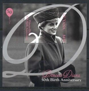 Guyana-2011-Princess-Diana-50th-Birthday-Anniversary-MS-MUH