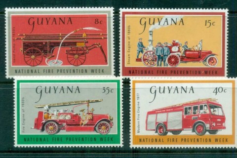 Guyana-1977-Fire-Prevention-Week-MLH-lot80914
