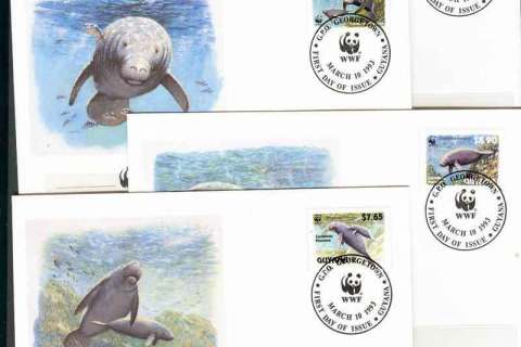 Guyana-1993-WWF Carbbean Manatee