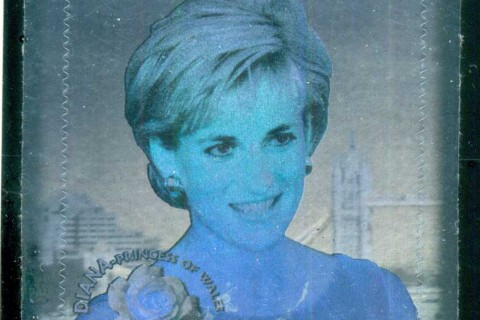Guyana-1998 Princess Diana in Memoriam, Holographic MS