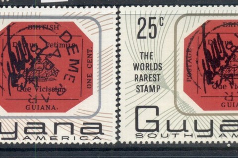 Guyana-1967-Worlds-Rarest-Stamp-MUH