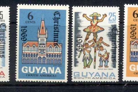 Guyana-1969-Xmas-MUH