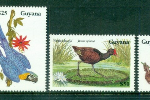 Guyana-1990-Birds-MUH