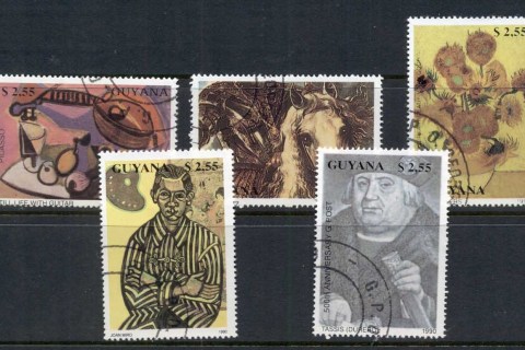 Guyana-1990-Paintings-CTO