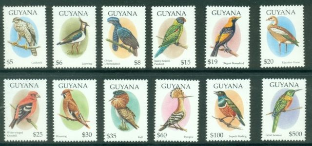 Guyana-1995-Birds-MUH