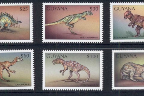 Guyana-1998-Prehistoric-Animals