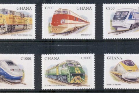 Guyana-1998-Trains-MUH
