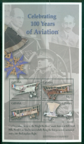 Guyana-2003-The-100th-Anniversary-of-Powered-Flight-MS-MUH_1