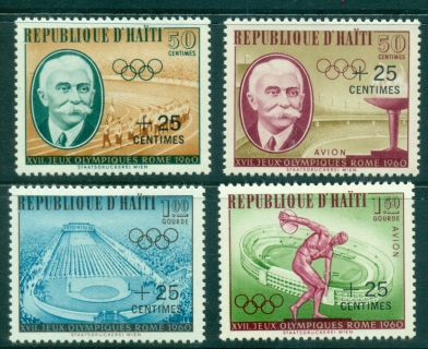 Haiti-1960-Olympics-Surch-Air-4MLH-lot35852