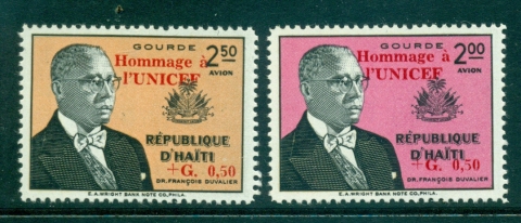 Haiti-1960-UNICEF-Opt-MUH-lot35855