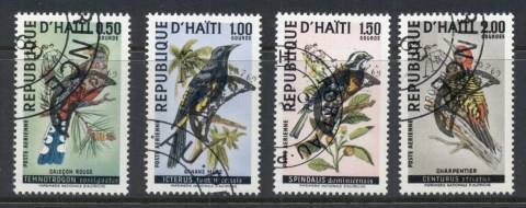 Haiti-1969-Birds-Airmail-4-CTO