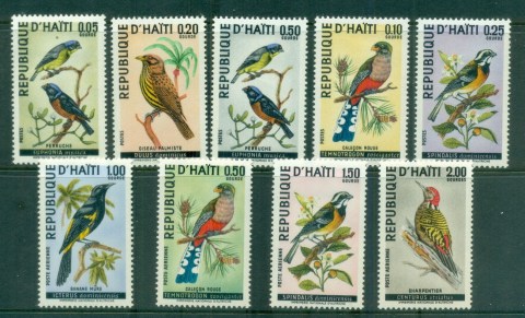 Haiti-1969-Birds-MUH