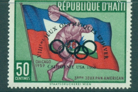 Haiti-1960-50c-Olympics-MLH-lot35847