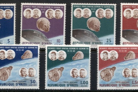 Haiti-1966-Space-Rendevouz-Gemini-VI-VII-MUH