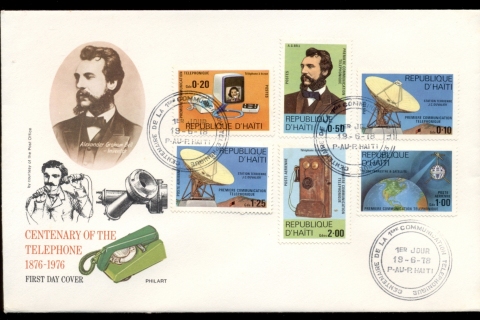 Haiti-1976-Telephone-Centenary