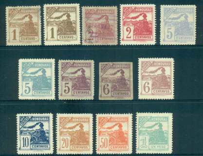 Honduras-1898-Railroad-Train-Asst-jpg-faults-FU-MH-lot51250.jpg