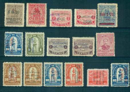 Honduras-1922-32-Inc-Ots-Asst-jpg-faults-FU-lot51259.jpg