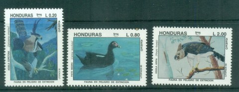 Honduras-1993-Endangered-Birds-MUH