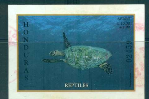 Honduras-1998-Marine-Turtle-MS-FU-lot51303