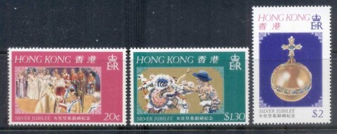 Hong-Kong-1977-QEII-Silver-Jubilee-MUH