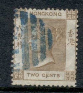 Hong-Kong-1863-80-QV-Portrait-2c-brown-FU