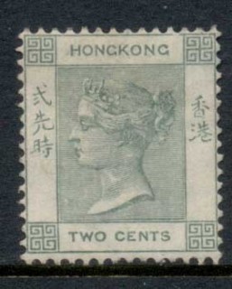 Hong-Kong-1882-1902-QV-Portrait-2c-green-MNG