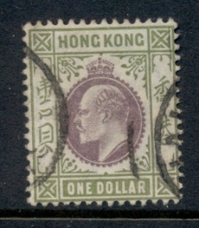 Hong-Kong-1904-11-KEVII-Portrait-1-olive-green-lilac-FU