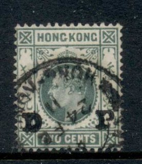 Hong-Kong-1904-11-KEVII-Portrait-Wmk-Multi-Crown-CA-2c-green-FU