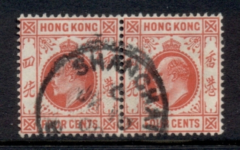 Hong-Kong-1904-11-KEVII-Portrait-Wmk-Multi-Crown-CA-4c-carmine-pr-FU