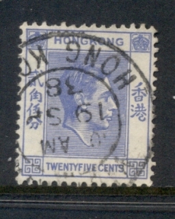 Hong-Kong-1938-48-KGVI-Portrait-25c-ultramarine-FU