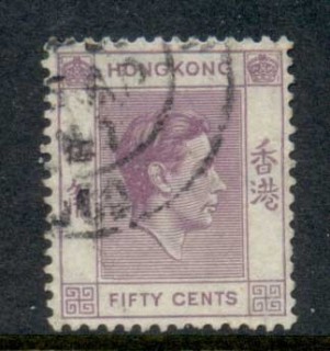 Hong-Kong-1938-48-KGVI-Portrait-50c-FU