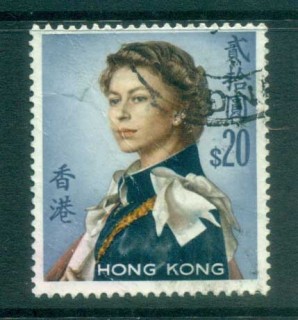 Hong-Kong-1962-QEII-Defins-Wmk-upright-20-FU-lot78183