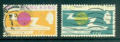 Hong-Kong-1965-ITU-Centenary-FU-lot78188