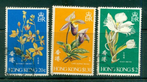 Hong-Kong-1977-Orchids-FU-lot56063