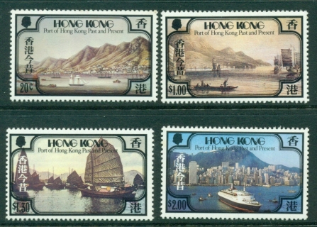 Hong-Kong-1982-Port-of-HK-MUH-Lot18718