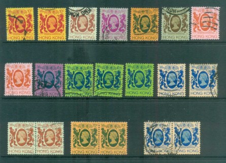 Hong-Kong-1985-87-QEII-Defins-Asst