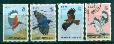 Hong-Kong-1988-Birds-FU-lot78349