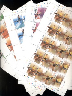 Hong-Kong-2004-Summer-Olympics-Athens-5xsheets-MUH